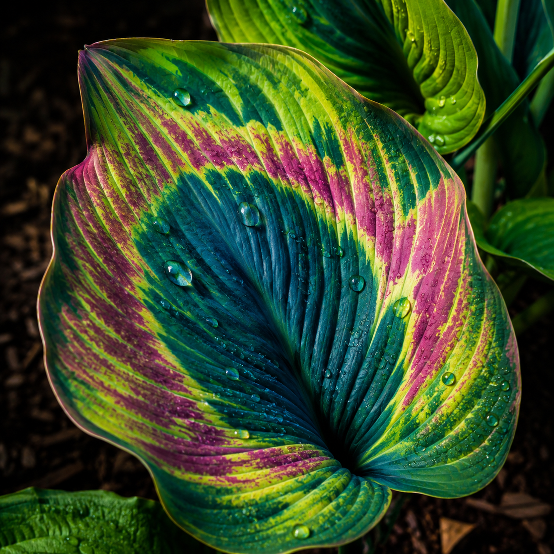 Peacock Flame Hosta Seeds for Bright Foliage - 49 Percent Sale Hero